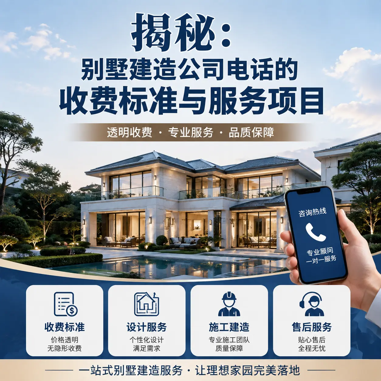 揭秘:兴仁别墅建造公司电话的收费标准与服务项目
