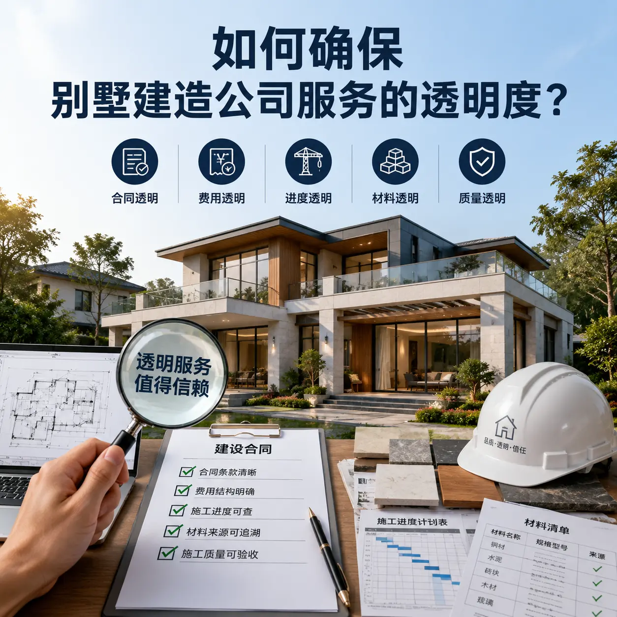 在 兴仁 如何确保别墅建造公司服务的透明度?