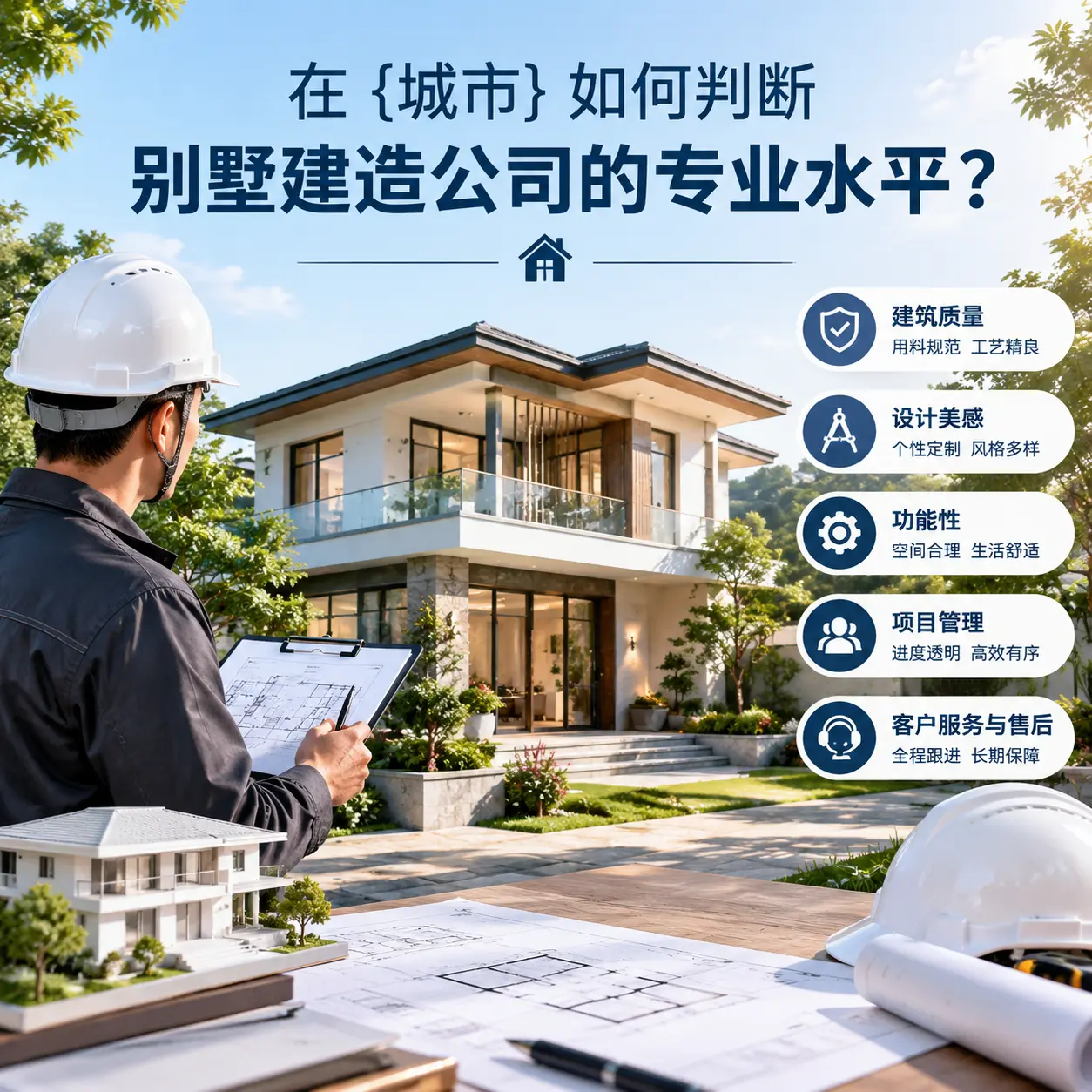 在 兴仁 如何判断别墅建造公司的专业水平？
