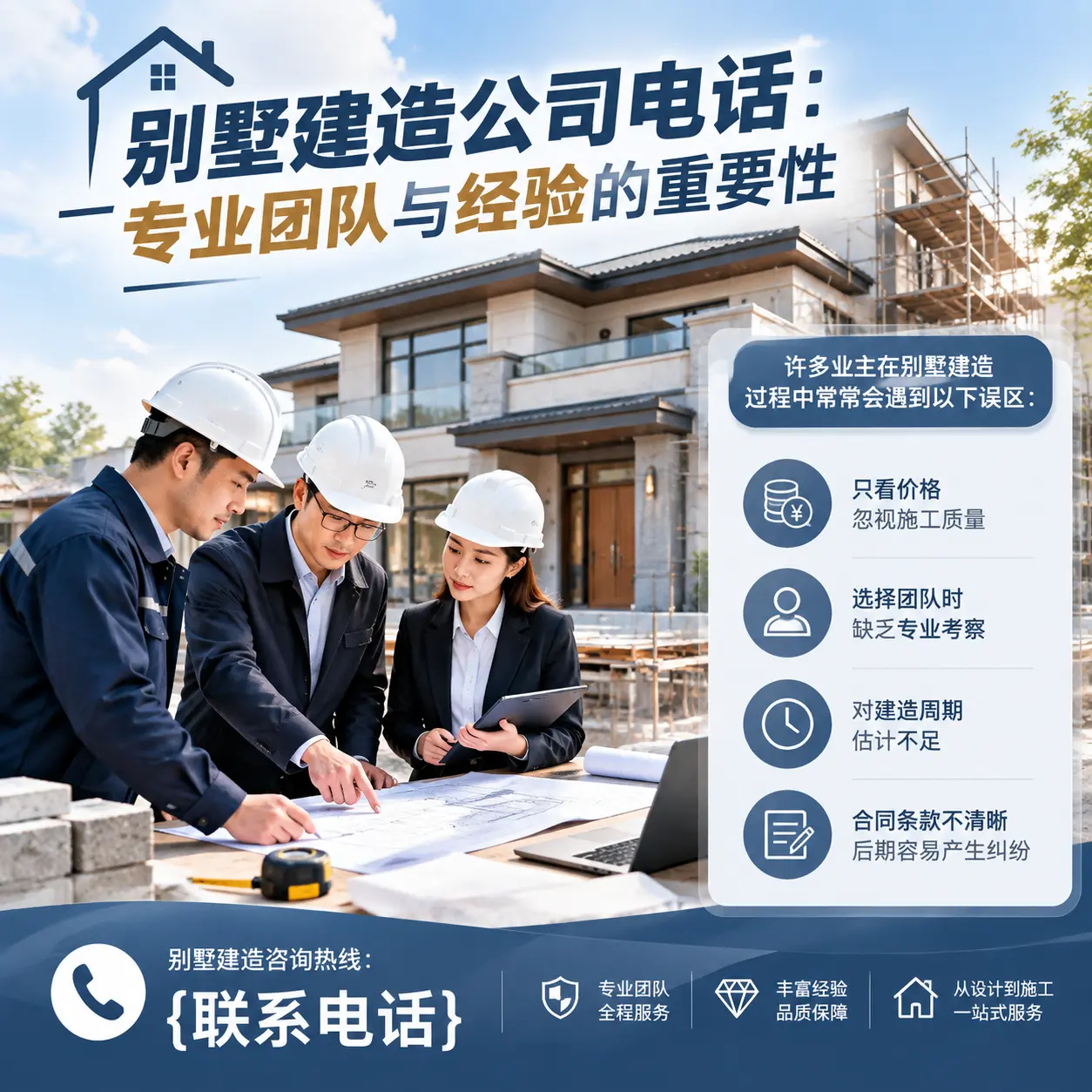 兴仁别墅建造公司电话：专业团队与经验的重要性