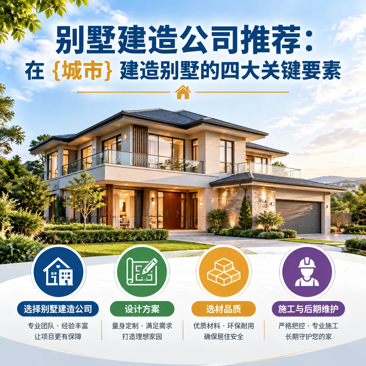 别墅建造公司推荐：在 兴仁 建造别墅的四大关键要素