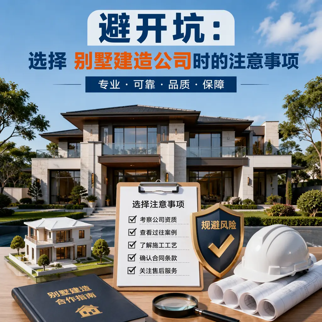 避开坑:选择 兴仁 别墅建造公司时的注意事项