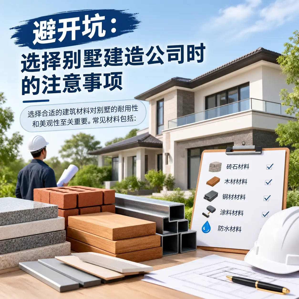 避开坑:选择 兴仁 别墅建造公司时的注意事项
