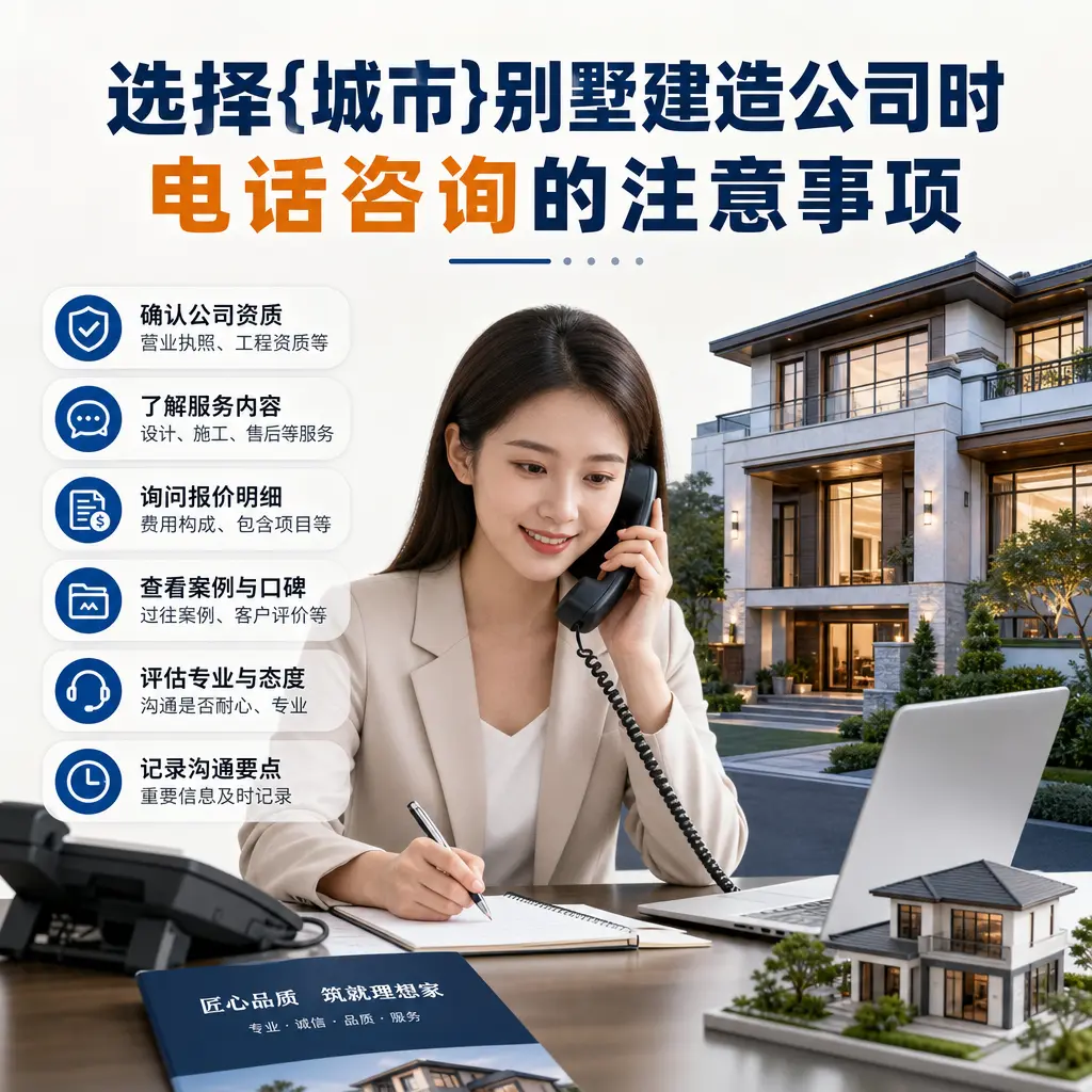 选择兴仁别墅建造公司时，电话咨询的注意事项