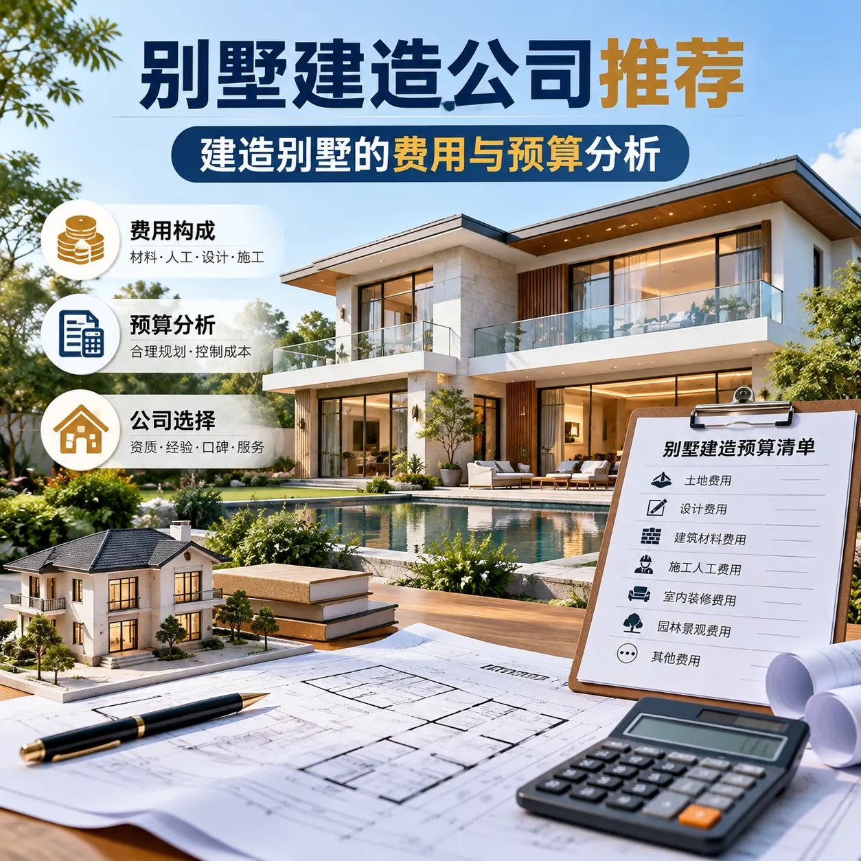 别墅建造公司推荐： 兴仁 建造别墅的费用与预算分析