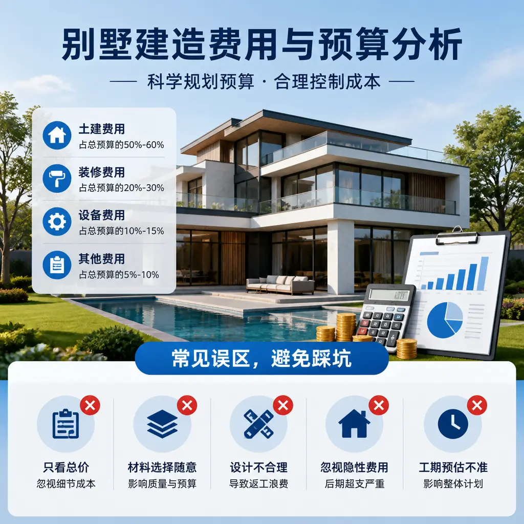 别墅建造公司推荐： 兴仁 建造别墅的费用与预算分析