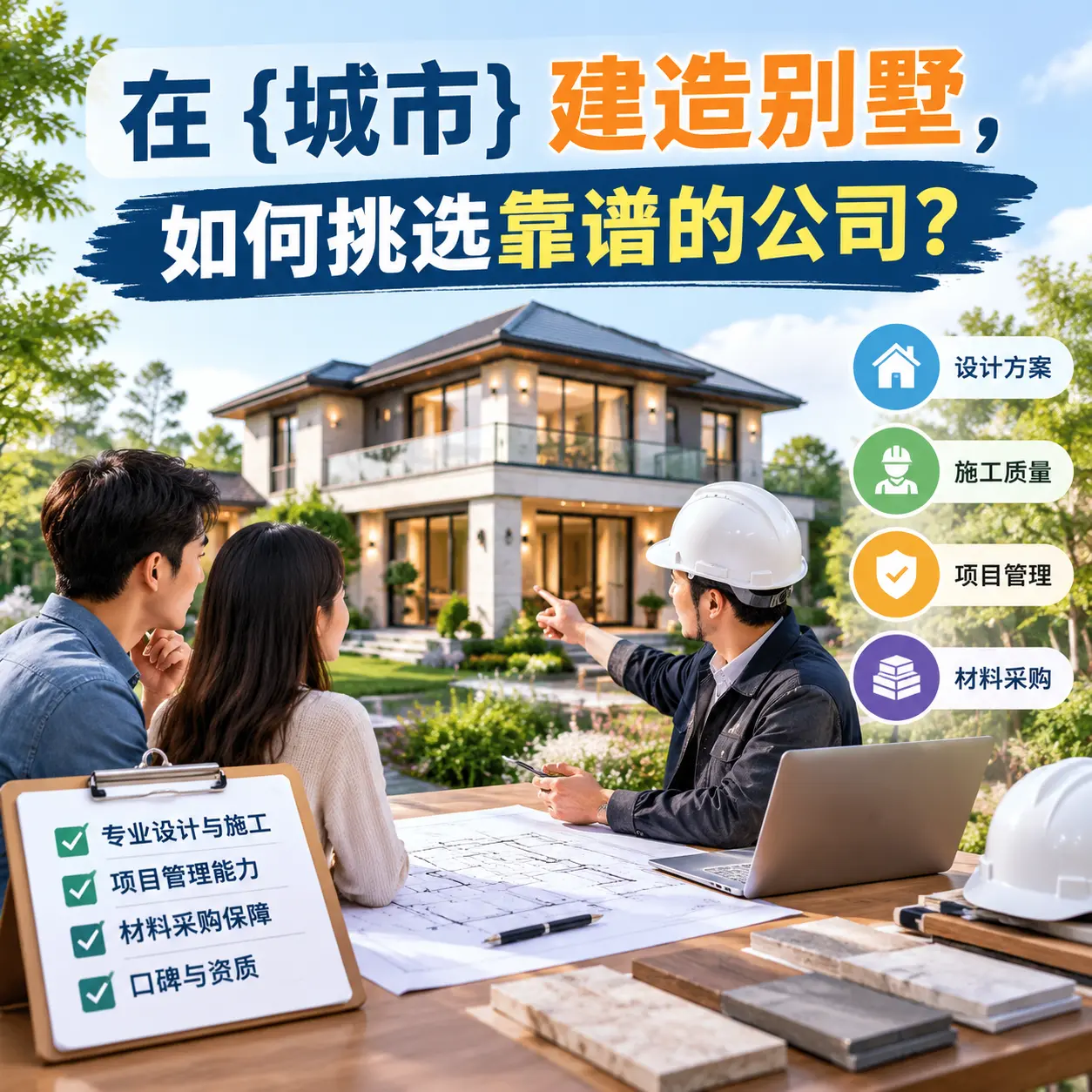在 兴仁 建造别墅，如何挑选靠谱的公司？