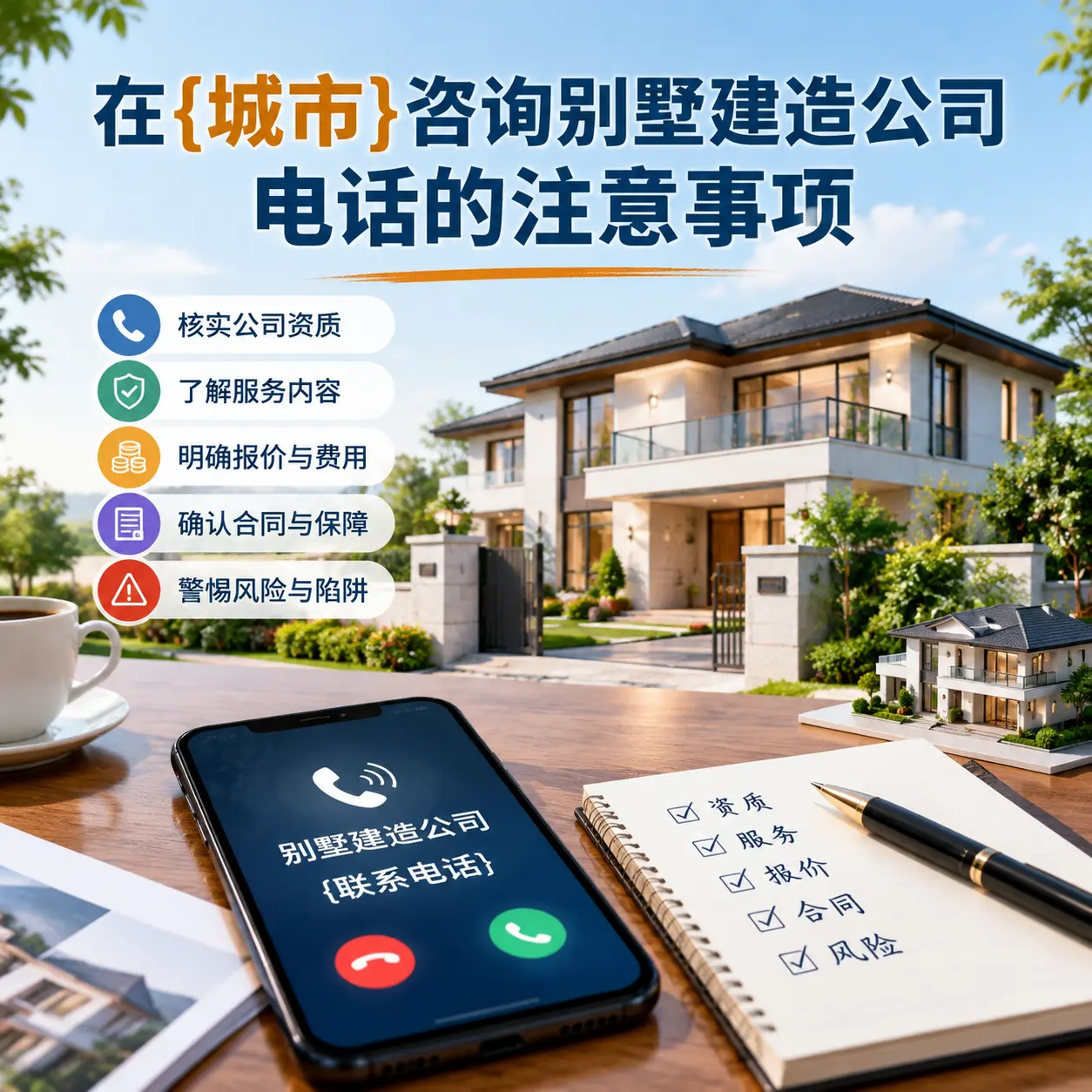 在兴仁咨询别墅建造公司电话的注意事项