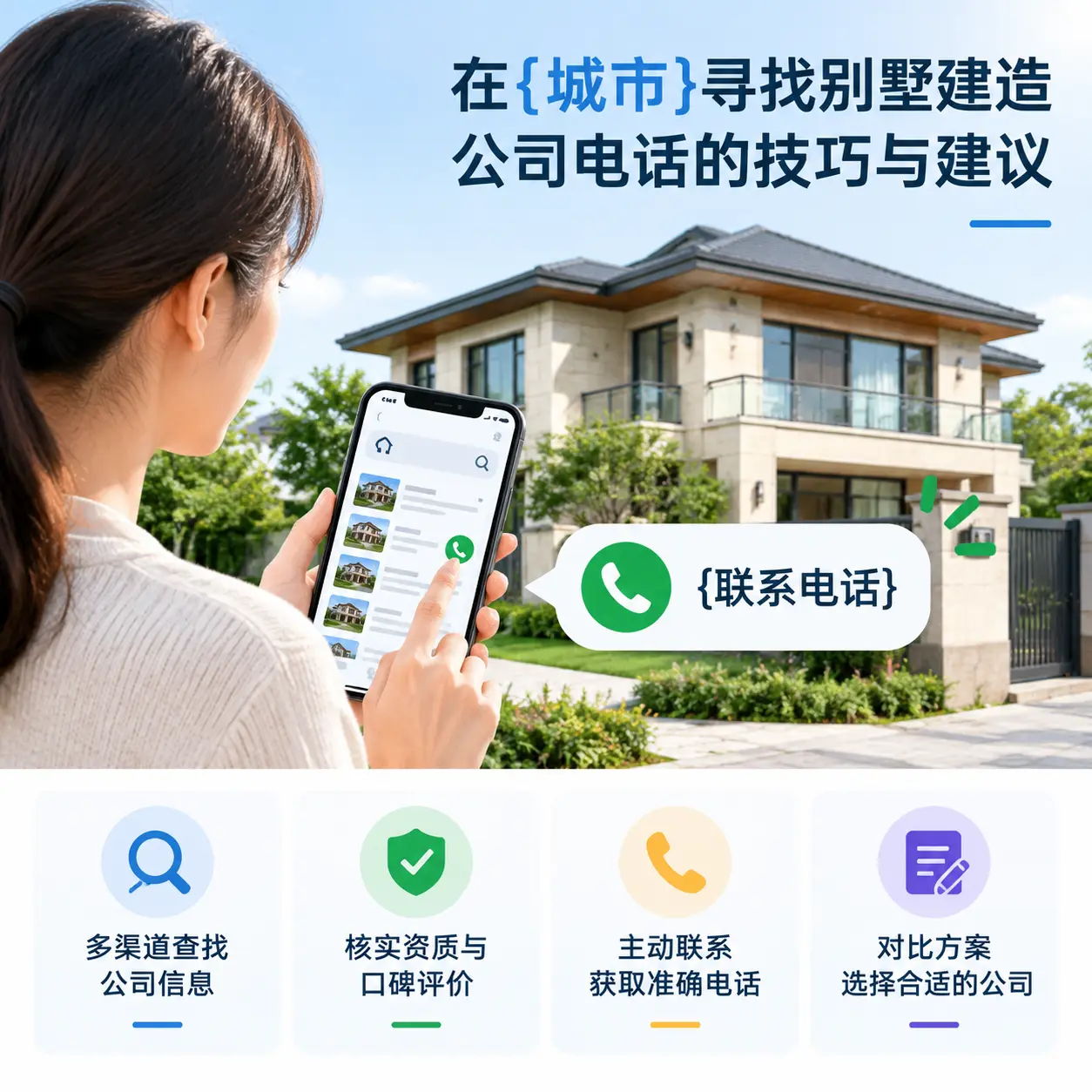 在兴仁寻找别墅建造公司电话的技巧与建议