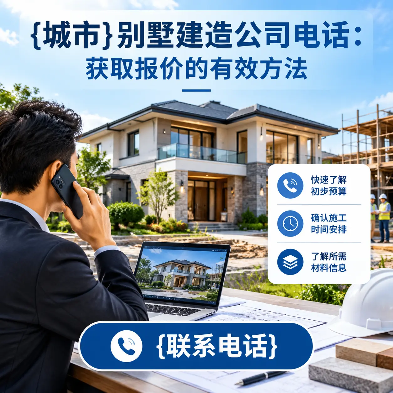 兴仁别墅建造公司电话:获取报价的有效方法