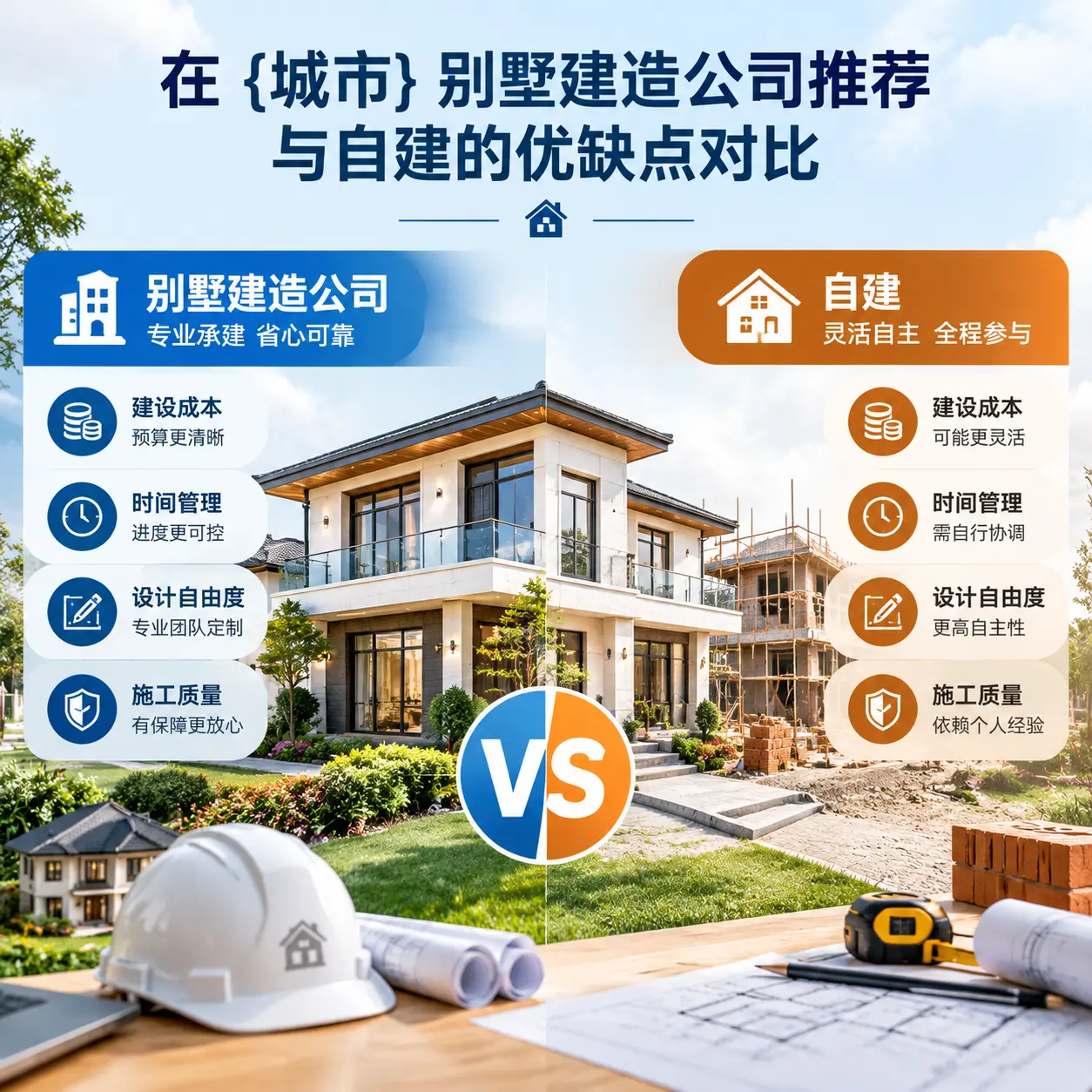 在 兴仁 别墅建造公司推荐与自建的优缺点对比