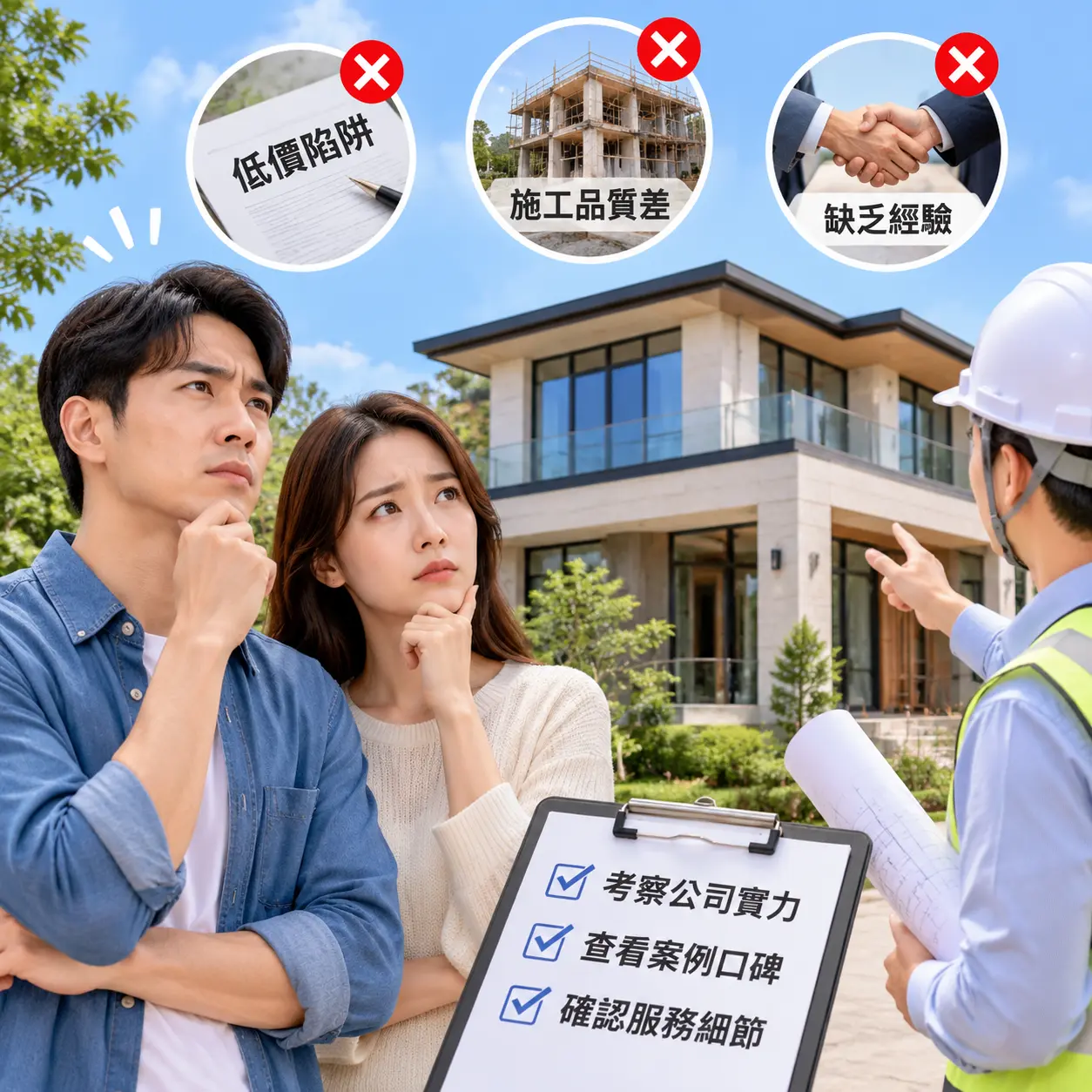 如何在 兴仁 选择最佳别墅建造公司推荐?